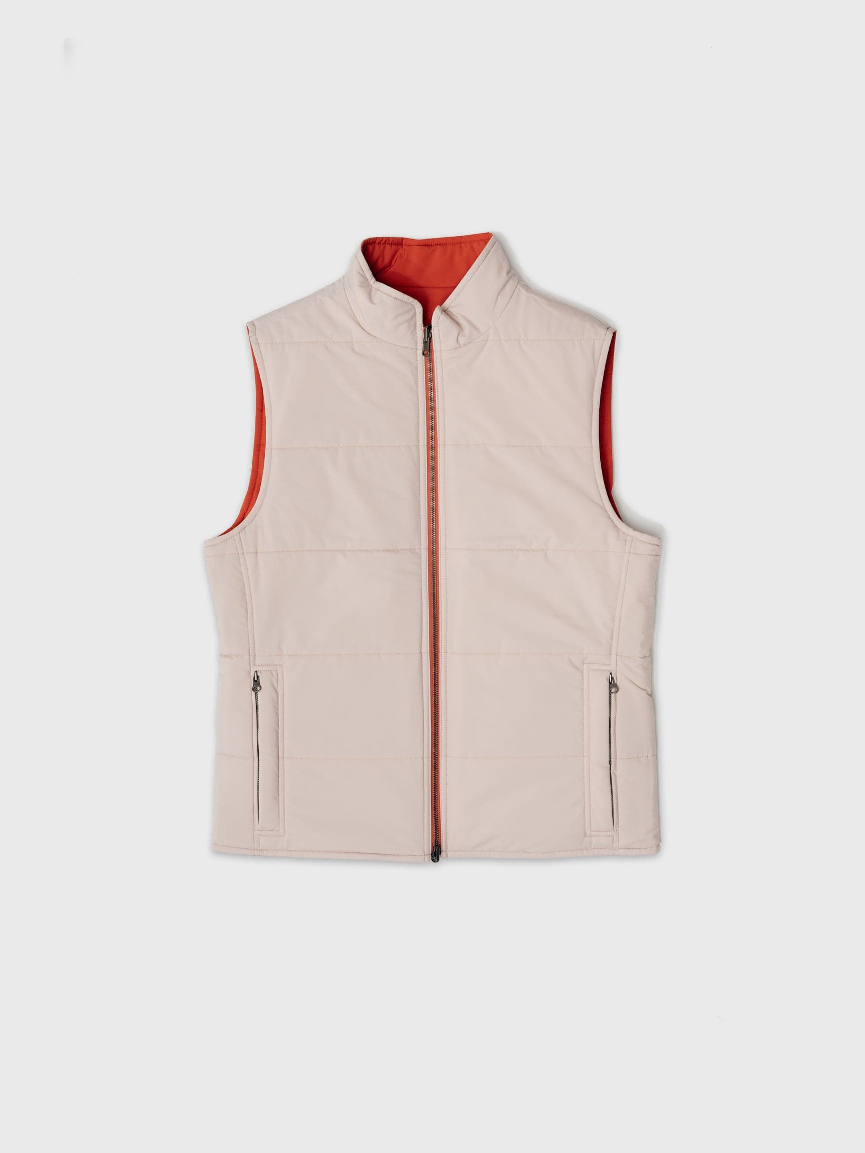 Panelled Reversible Gilet — vesta s horizontálními panely